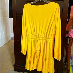 Cute yellow shorts jumpsuit